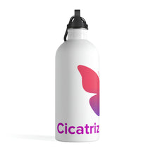 Load image into Gallery viewer, Stainless Steel Water Bottle - Cicatriz de Amor
